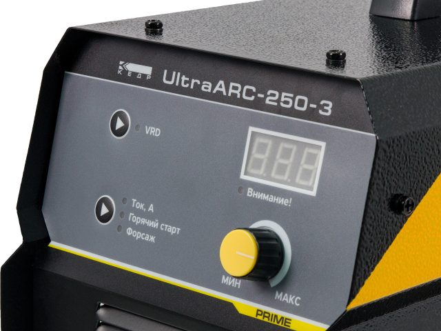 Аппарат инверторный КЕДР UltraARC-250-3 (380В, 20-250А) Фото 1